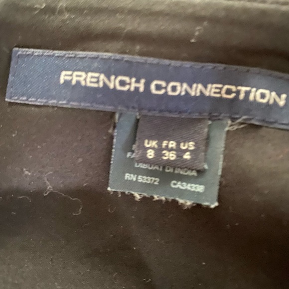 French connection black Satin dress - Picture 5 of 6